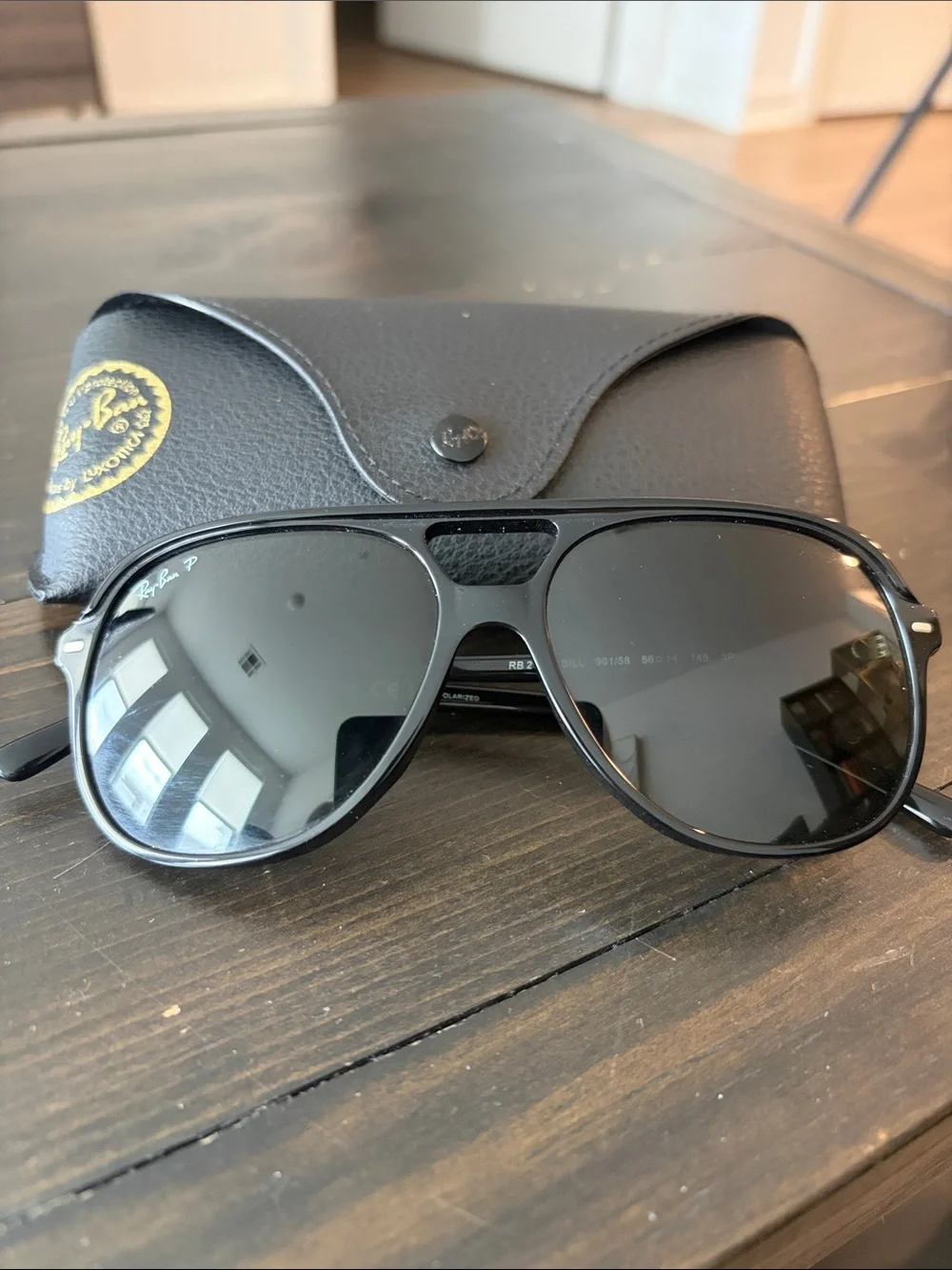 Ray-Ban dark polarized